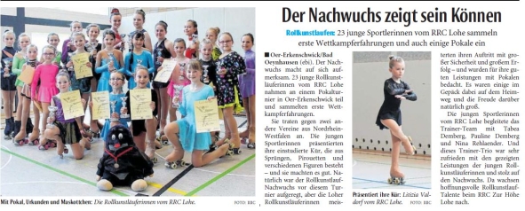 Der Nachwuchs zeigt sein k&ouml;nnen