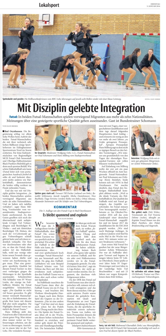 Mit Disziplin gelebte Integration