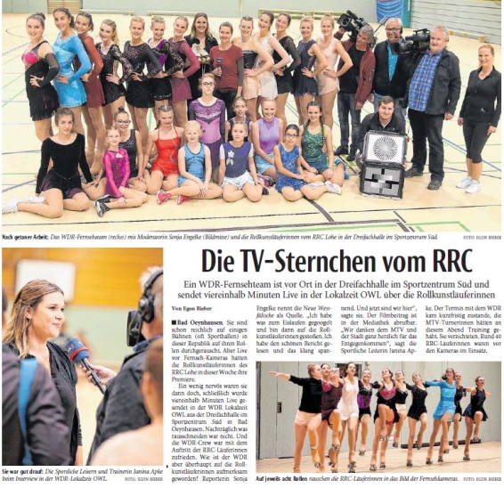 Die TV Sternchen vom RRC