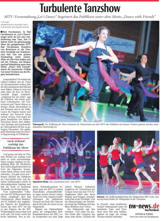 RRC zu Gast beim MTV 2