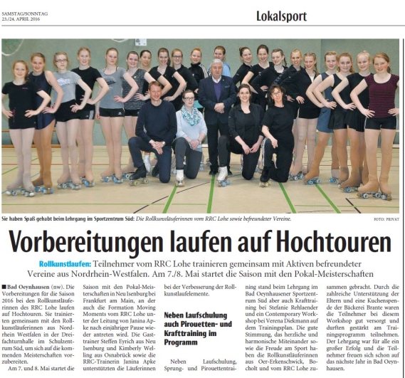 Vorbereitungen laufen auf Hochtouren