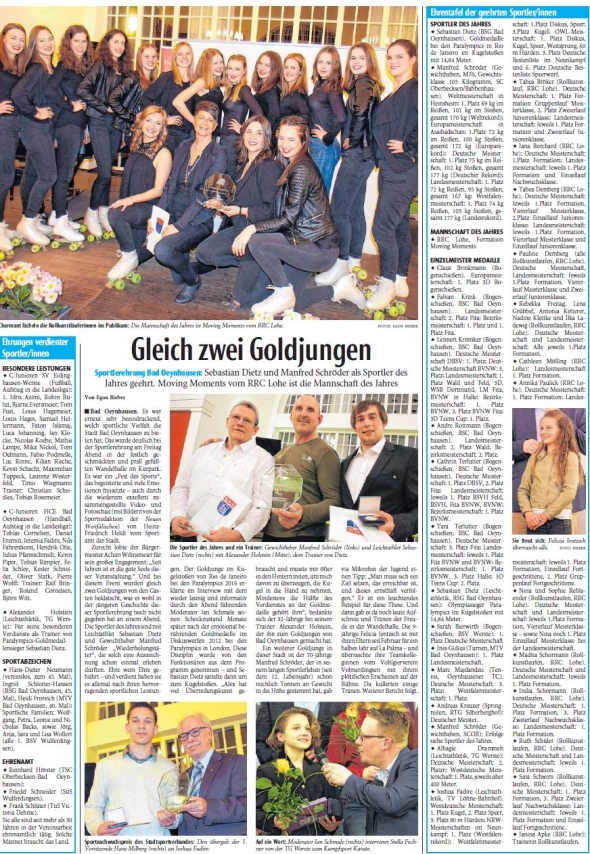 gleich zwei Goldjungen